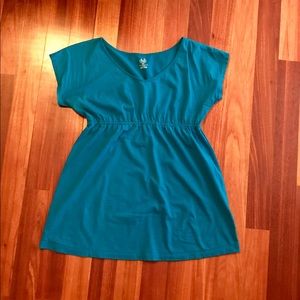 Teal Blue Maternity Top Size M
